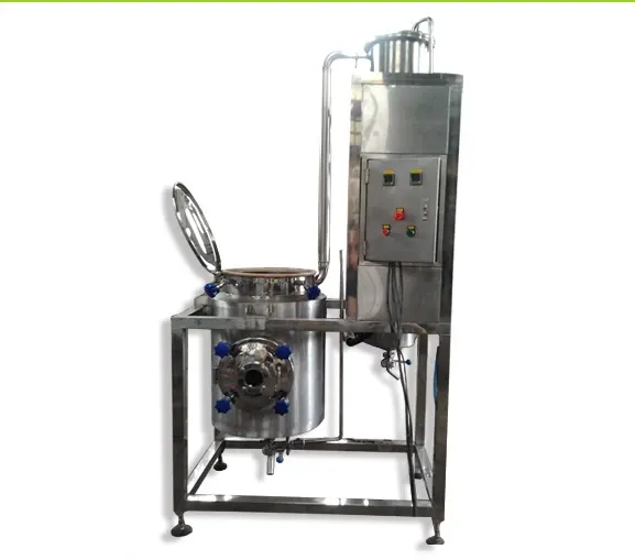 Wierook oliewinning essentiële olie destillatie unit