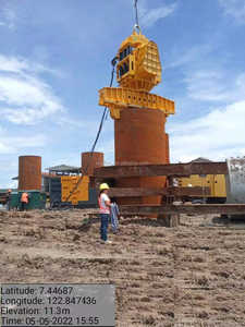 RT-150A elettrica del martello del palo del vibratore, tipo della gru del battipalo per le grandi <span class=keywords><strong>pile</strong></span> d'acciaio del tubo - Product Image 3