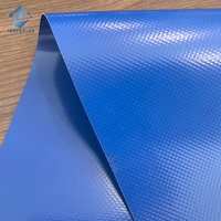 Toile de bâche industrielle en PVC ignifuge haute résistance 0,9 mm pour entrepôts et usines