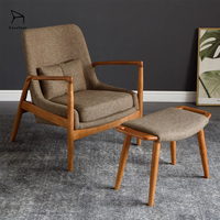 Fauteuil de salon du fabricant avec coussin en cuir écologique pour appartement