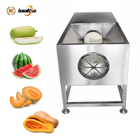 Elektrische automatische roestvrijstalen machine voor het snijden van groenten, fruit, pompoen, watermeloen en het scheiden van papaja.
