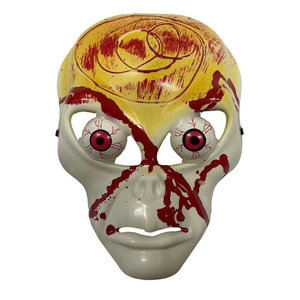 Coloré drôle Aliens masque en plastique Halloween accessoires fête décoration accessoires créatif masque complet - Product Image 3