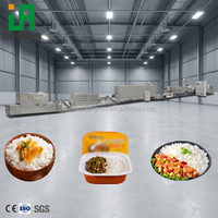 Ligne de production de riz nutritif synthétique à double extrudeuse, unité de riz fortifié pour enfants à basse température pour la conservation des nutriments