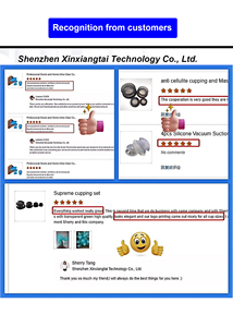 Set bekam silikon berkualitas tinggi, untuk tubuh, pemijat terapi bekam Cina dengan empat cangkir diameter untuk menghilangkan rasa sakit - Product Image 4