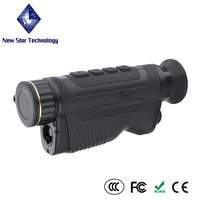 Monocular Térmico Infrarrojo Hti HT-S201 256*192 25mm de Doble Uso (Día/Noche), Compatible con WIFI, Resistente al Agua IP67, Alcance de 10m-1200m, 1x-4x