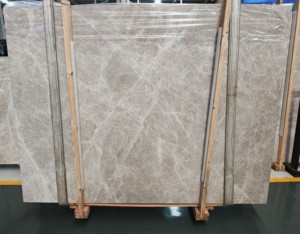Losas grandes de mármol gris moderno pulido, baldosas de piedra natural para pisos y paredes, corte personalizado para proyectos de villas, escaleras y encimeras de cocina. - Product Image 1