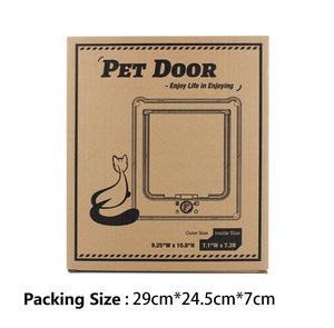 Vente directe des fabricants, porte intérieure pour animaux de compagnie, accessoires d'accès pour animaux de compagnie, niche pour chien, accès libre pour chat, porte à trappe pour chat, intérieur - Product Image 6