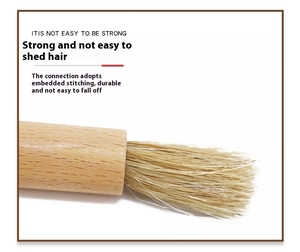 Cà phê công cụ Barista nhà bếp phụ kiện gỗ xử lý máy xay cà phê làm sạch bàn chải - Product Image 5