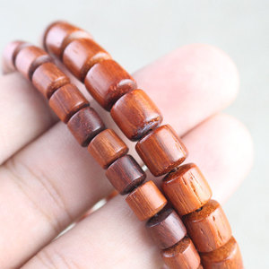 Pulsera de Madera de Palisandro con 22 Cuentas de 8mm, Diseño Geométrico de Estilo Étnico, Joyería para Uso Diario - Product Image 4