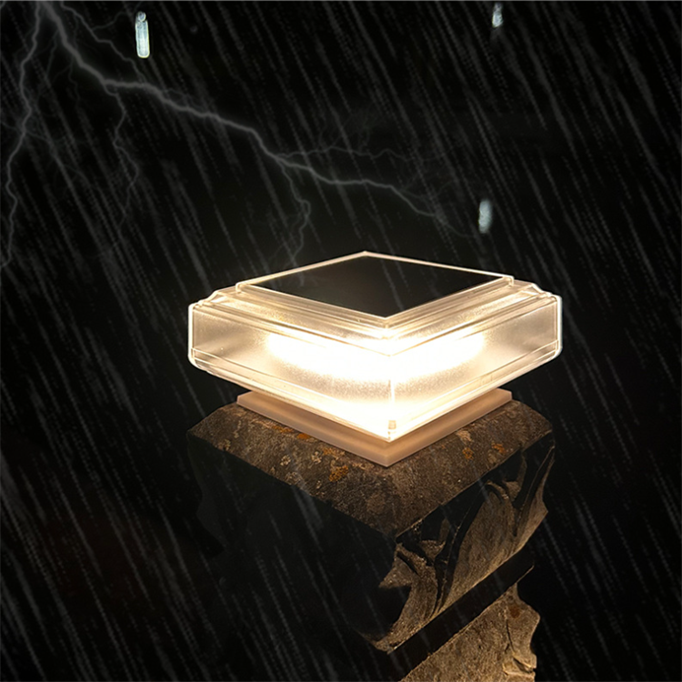 LED Solar Path Garden Landscape Light Waterproof Solar Led Buried Lights Deck Lamp Outdoor Under Ground Lawn Light