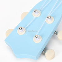 Ukulele Tenor ABS Murah 21 Inci dengan Finishing Oil Rubbed Merek OEM untuk Konser dan Perjalanan