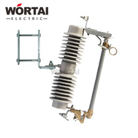 Interruptor de Fusible de Porcelana de 27kV 110BIL para Exteriores, con Función de Corte y Desconexión de Carga