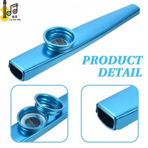Privé-Ontwerp Kazoo Een <span class=keywords><strong>Instrument</strong></span> Voor Muziek Beginners Populair In De Wereld Te Verbinden Met Vele Muziekinstrument Metalen Kazoos - Product Image 3