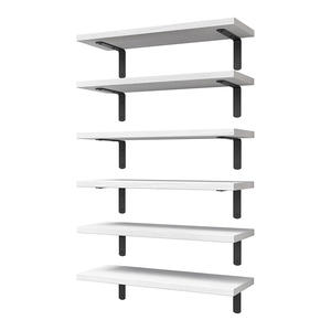 Mensola Moderna in Legno da Parete Multifunzionale per Bagno e Cucina, Colore Personalizzabile, Scaffale Decorativo - Product Image 6