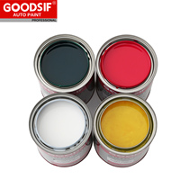 Peinture de finition automobile haute teneur en solides 2K, vernis acrylique transparent pour peinture de base