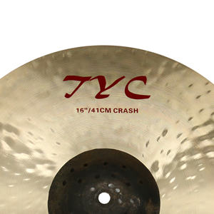 Tongxiang B25 bronzo <span class=keywords><strong>TYC</strong></span> serie 16 "/18" Crash piatti per batteristi - Product Image 2