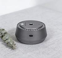 Diffuseur d'huiles essentielles portable pour voiture 30 ml, design en aluminium, diffuseur ultrasonique d'air frais pour voiture