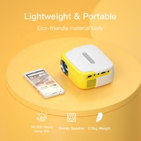 RD-860 Nouveau projecteur vidéo mini portable LCD Wifi à courte focale 1080p avec prise en charge OEM améliorée Mini Proyector