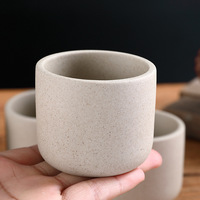 Tasse à thé de style japonais Wabi-Sabi, tasse à thé en céramique faite à la main, tasse à espresso rétro Kung Fu, tasse personnalisée avec logo, cadeau d'entreprise