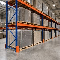 Schwerlastregal Palettenregale Industrielle Stahllagerregale Q235B Stahl Palettenhalter für 3PL-Fulfillment-Hubs