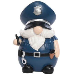 Gnome de Noël moderne cadeau vacances Profession Police elfe Design décorations étagère décoration de la maison - Product Image 5