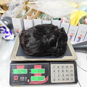 Promoción de $78 Letsfly Pelucas Rizadas con Flequillo de 22 Pulgadas con Cierre de Encaje 1x3, Cabello Humano Virgen Natural, Diferentes Colores Disponibles - Product Image 6