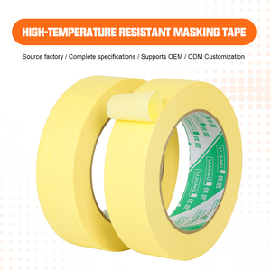 Nastro Adesivo Giallo UJANG ad Alta Adesione Senza Residui per Pittura, Decorazione, Fai-da-Te, Artigianato, Mascheratura Auto - Product Image 2