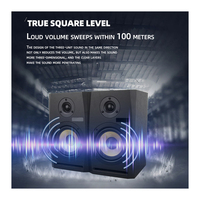 Enceintes actives BHA M5 (2.0) 70 Watts avec woofer en aramide auto-alimenté, moniteurs de studio amplifiés, prix de gros usine pour système audio