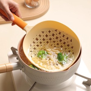 Colanders <b>Strainers</b> Silicone Heat Resistant Kitchen Large Size For <b>Pasta</b> Vegetables - Product Image 2