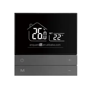 Systèmes de chauffage par le sol programmables à grand écran thermostat numérique AC pour appartement
