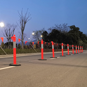 Avertissement de <span class=keywords><strong>trafic</strong></span> de 2025 Offre Spéciale délinéateurs flexibles de bornes de poteau en PVC - Product Image 6