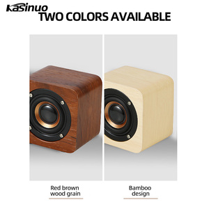 SHENZHEN regalo transfronterizo LOGO retro precio de fábrica El nuevo Q10 mini altavoz de madera Blue tooth portátil pequeño ESTÉREO - Product Image 6