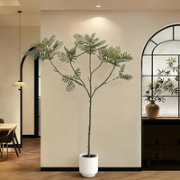 Arbre porte-bonheur artificiel violet en gros pour usine, plante d'intérieur et d'extérieur, décoration écologique pour la maison, le bureau et les mariages
