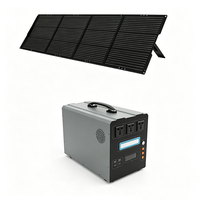 Générateur Solaire Portable avec Panneau, Station d'Énergie Extérieure au Lithium 300W 1000W 1500W 3000W à Prix Abordable, Batterie Externe de Secours