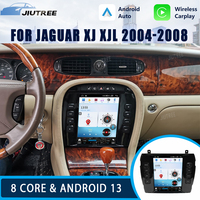 Autoradio 9,7 Zoll Android 13 für Jaguar XJ XJL 2004-2008 kabelloses Carplay Multimedia-Player GPS-Navigation DSP Carplay