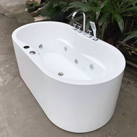 Baignoire à remous intérieure Jauczzier sur pied Spa Jakuzzy pour salle de bain moderne Jaguzzy Sexy baignoires japonaises