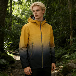 <span class=keywords><strong>Veste</strong></span> de pluie imperméable pour <span class=keywords><strong>femme</strong></span> avec capuche, légère et pliable, pour la <span class=keywords><strong>randonnée</strong></span>, couleurs dégradées pour le trekking et l'escalade - Product Image 6