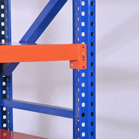 Étagère de rangement à 4 niveaux en métal sans boulons, étagères empilables