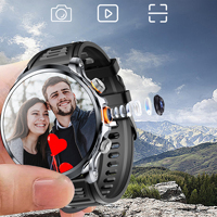 Reloj Inteligente H100 con Monitor de Ritmo Cardíaco y Sueño, Wifi, IP67, para Hombre, con Ranura para Tarjeta SIM, Reloj Inteligente H18 con Cámara Oculta