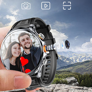 <span class=keywords><strong>Reloj</strong></span> Inteligente GAOKE Ip67 con Wifi, Monitor de Ritmo Cardíaco y Sueño, <span class=keywords><strong>Reloj</strong></span> Inteligente para Hombre con Ranura para Tarjeta SIM, <span class=keywords><strong>Reloj</strong></span> Inteligente H18 con Cámara <span class=keywords><strong>Oculta</strong></span> - Product Image 5