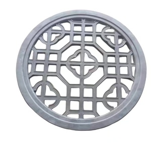 Ancien style chinois rétro GRC ciment seuil <span class=keywords><strong>de</strong></span> fenêtre architrave mur d'écran <span class=keywords><strong>de</strong></span> fenêtre <span class=keywords><strong>treillis</strong></span> <span class=keywords><strong>de</strong></span> ciment fenêtre - Product Image 5