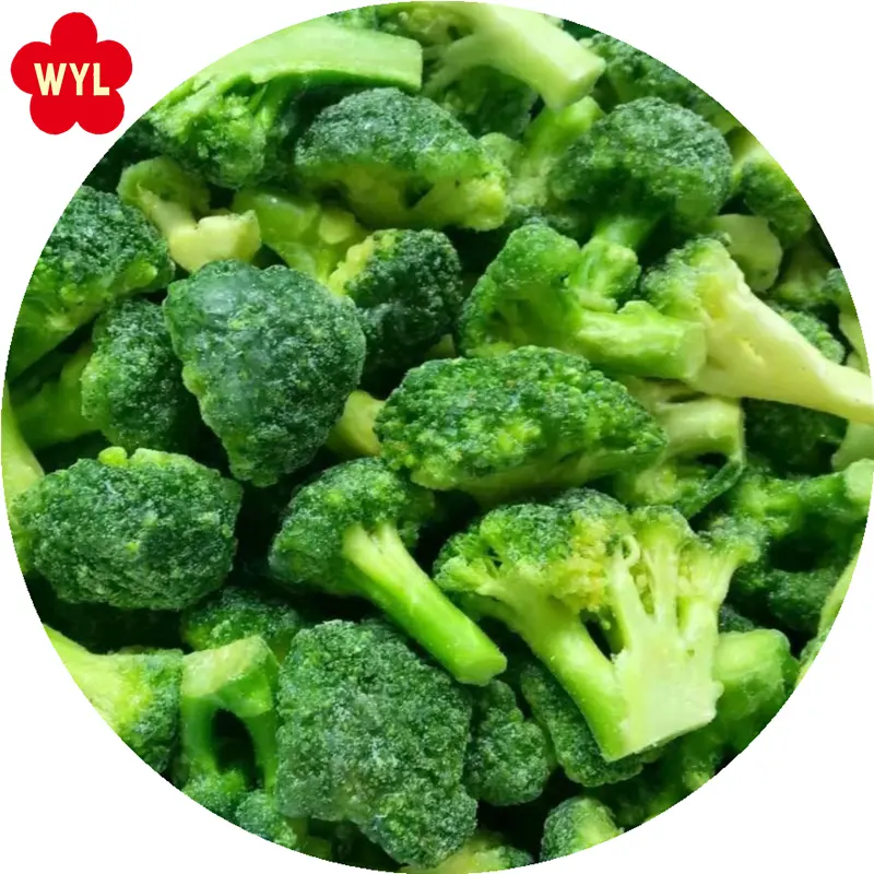 Nuova stagione a basso prezzo congelado brocoli IQF verdure broccoli verdure congelate