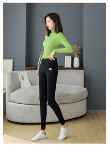 Warm Women Pants <strong>Winter</strong> Skinny Thick Velvet Wool Fleece <strong>Leggings</strong> Trousers <strong>Lambskin</strong> Cashmere Pants Female <strong>Leggings</strong> - Product Image 6