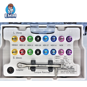 Kit di Cacciaviti Dinamometrici Universali per Impianti Dentali 203A5 per Trattamenti Odontoiatrici - Product Image 1