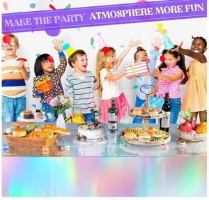 <span class=keywords><strong>Amazon</strong></span> Venta caliente nuevo mantel láser al por mayor vajilla escena decoración simple láser decoraciones para eventos fiesta suministros - Product Image 5