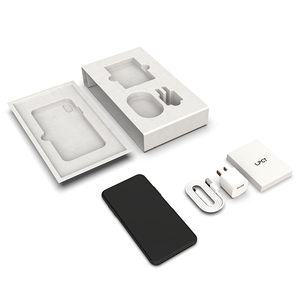 High Quality Custom Made Digital Products Tray Eco-Friendly Bagasse Moulded <b>Pulp</b> Packaging for Cellphone Virgin Style - Product Image 2