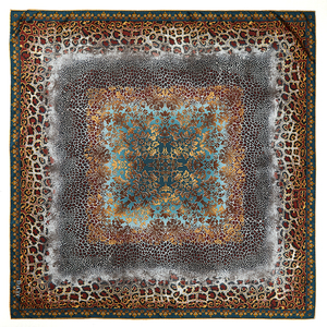 Silk Like Scarf Custom Printing Silky Satin 100% Polyester Double Sided Printing Scarf For Women Shiny Scarf <strong>Hijab</strong> - Product Image 1