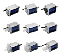 Vanne solénoïde micro-mini à air/vide à 1, 2 ou 3 voies, à 1, 2 ou 3 positions, 3V, 3.7V, 6V, 9V, 12V, 24V