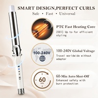 Plancha de Pelo Torlin de Doble Función con Calentamiento PTC y Pantalla LED, con Ajustes de Calor para Uso en Hoteles y Hogares