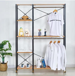 Metallrahmen vier Ebenen 2 Ebenen Neuer Markt trend Fabrik preis gut verkauftes Schlafzimmer stehend Regale - Product Image 2